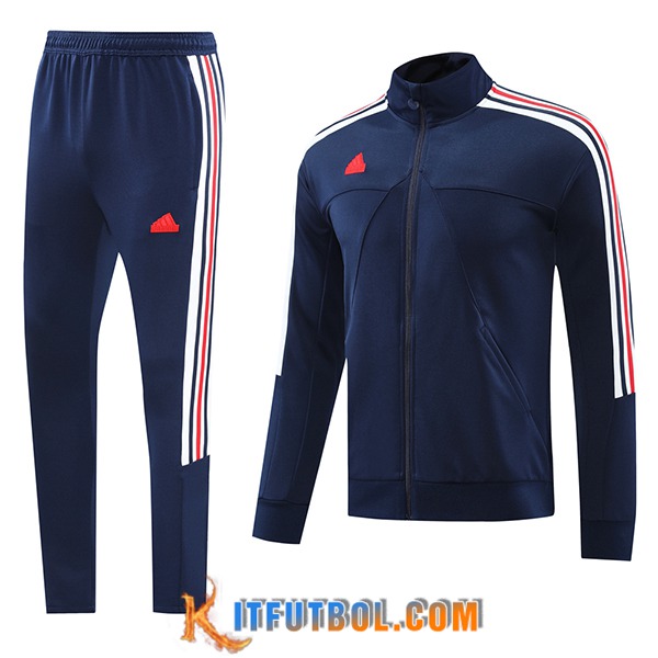 Chandal Equipos De Futbol Chaquetas Adidas azul real 2024/2025 -02
