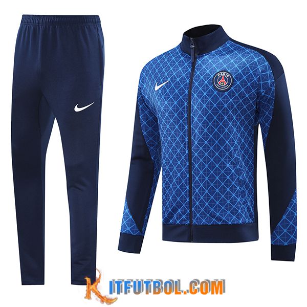 Chandal Equipos De Futbol Chaquetas PSG Azul 2024/2025