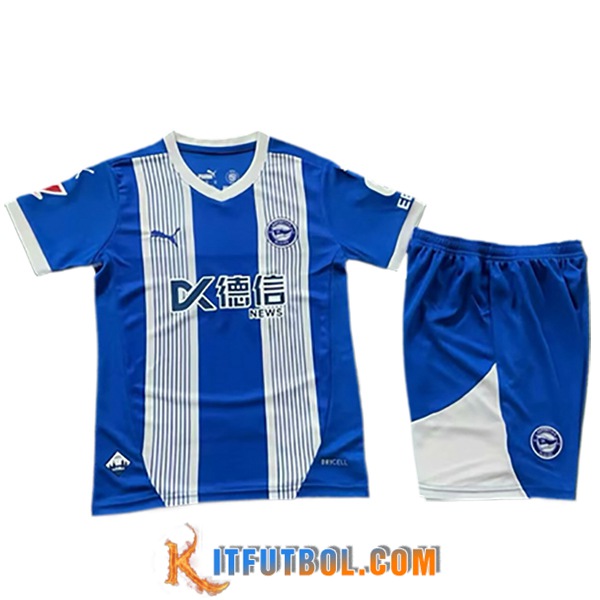 Camisetas De Futbol Alaves Ninos Primera 2024/2025