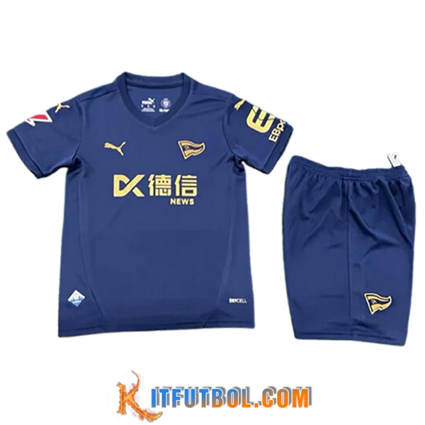 Camisetas De Futbol Alaves Ninos Tercera 2024/2025