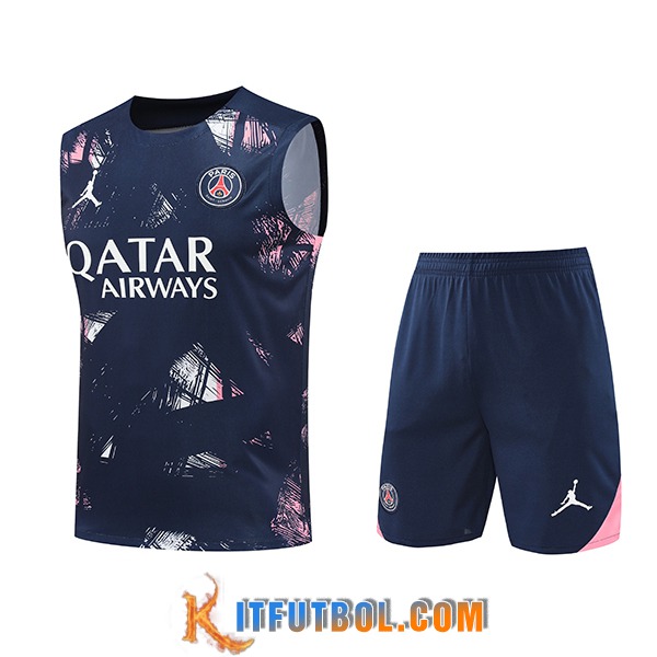 Camiseta Entrenamiento sin mangas PSG Azul 2024/2025