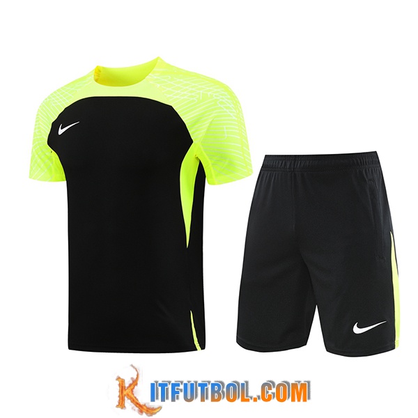 Camiseta Entrenamiento Nike Negro/Verde 2024/2025