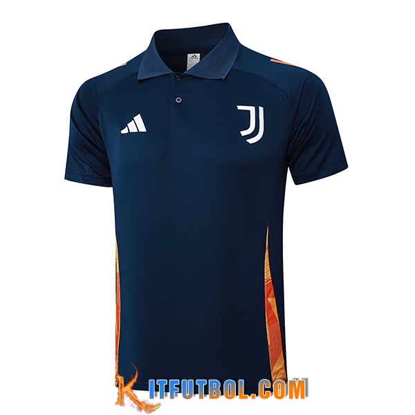 Camiseta Polo Juventus azul real 2024/2025