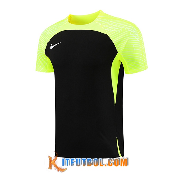 Camiseta Entrenamiento Nike Negro/Verde 2024/2025