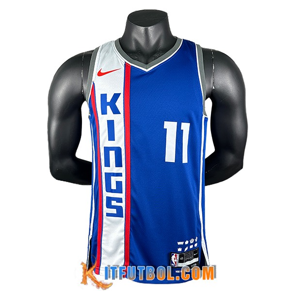 Camisetas Sacramento Kings (SABONIS #11) 2024/25 Azul/Blanco
