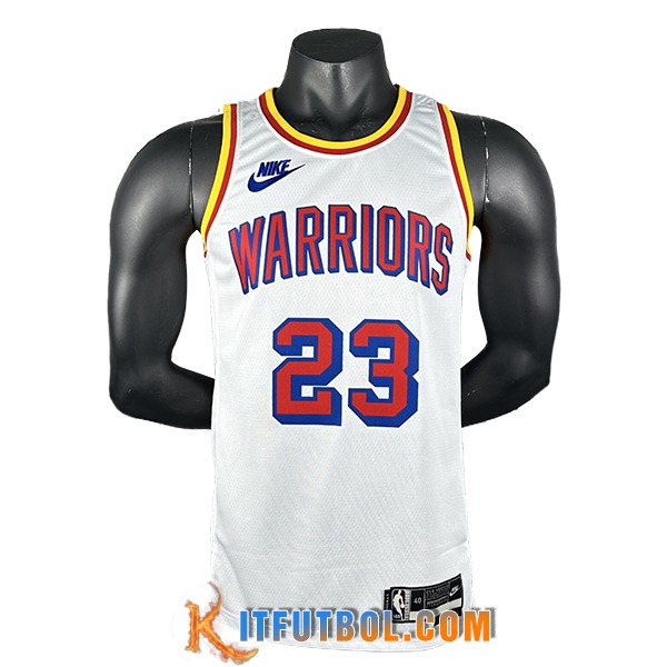 Camisetas Golden State Warriors (GREEN #23) 2024/25 Blanco/Rojo