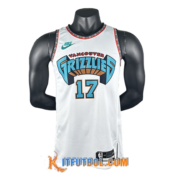 Camisetas Memphis Grizzlies (KAWAMURA #17) 2024/25 Blanco/Verde