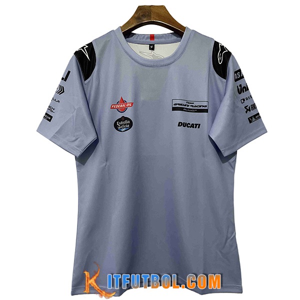 T-Shirt Ducati F1 Team Gris/Negro 2024