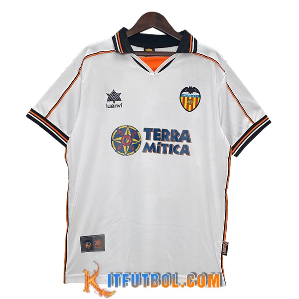 Camisetas De Futbol Valencia CF Retro Primera 1999/2000