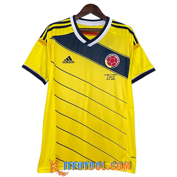 Camisetas De Futbol Colombia Retro Primera 2014