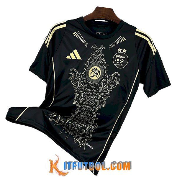 Camiseta Equipo Nacional Argelia Special Edition Negro 2024/2025