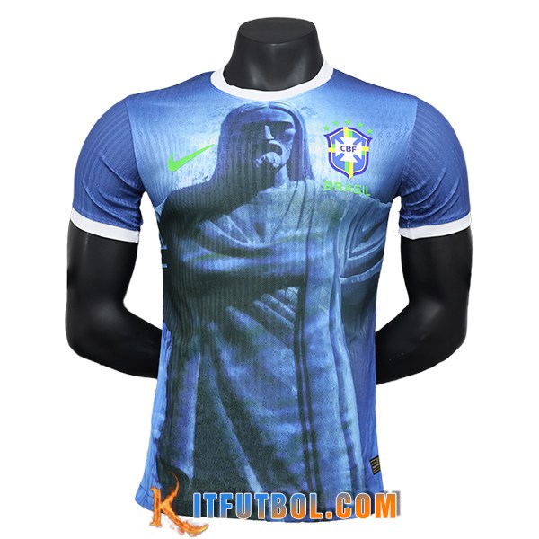 Camiseta Equipo Nacional Brasil Special Edition Azul 2024/2025