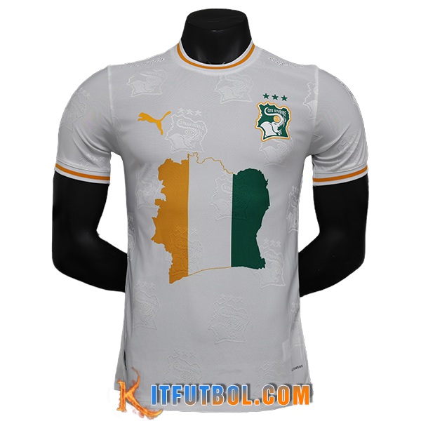 Camiseta Equipo Nacional Costa De Marfil Special Edition Blanco 2024/2025