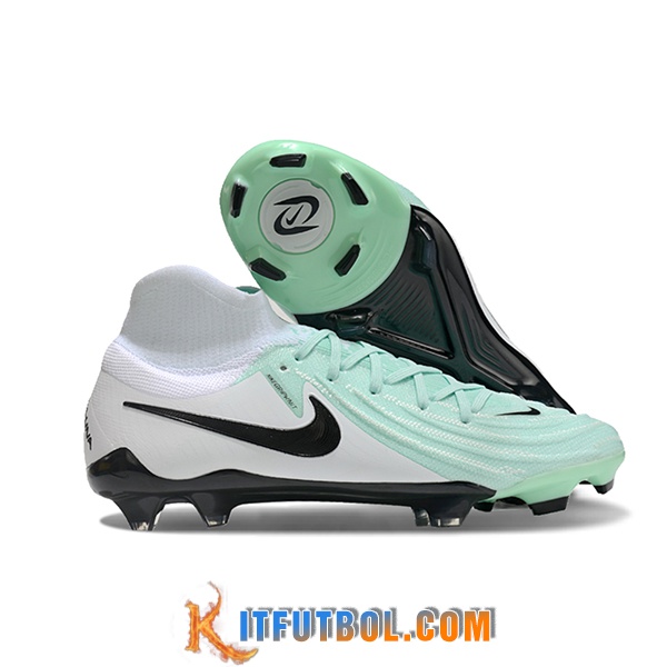 Nike Botas De Fútbol Phantom Luna Elite NU FG Verde/Blanco/Negro -02