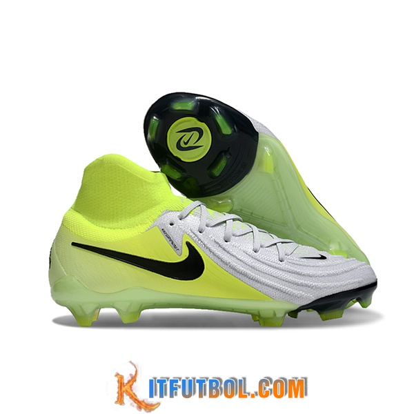 Nike Botas De Fútbol Phantom Luna Elite NU FG Amarillo/Blanco/Negro -02