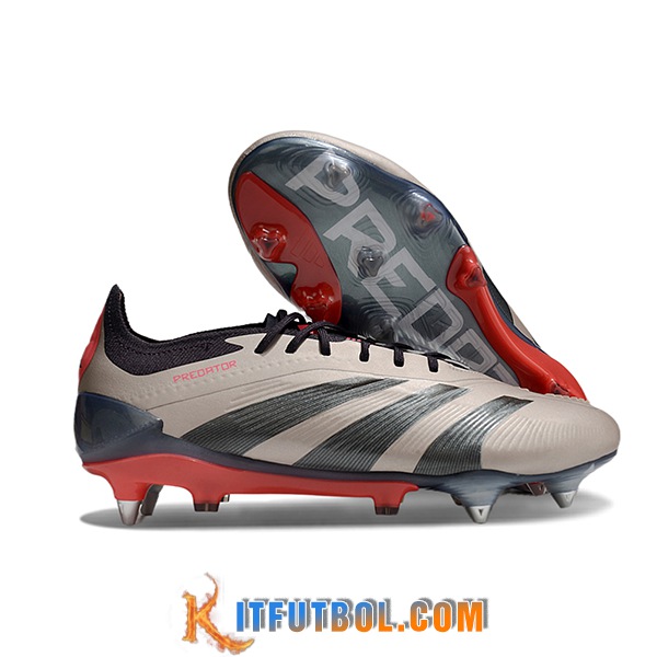 Adidas Botas De Fútbol Predator Elite FG Gris/Naranja -02