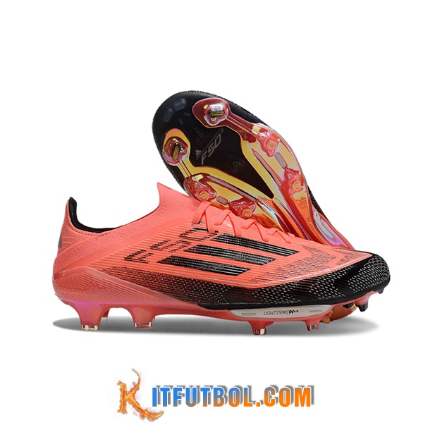 Adidas Botas De Fútbol F50+.1 FG Naranja/Negro -02