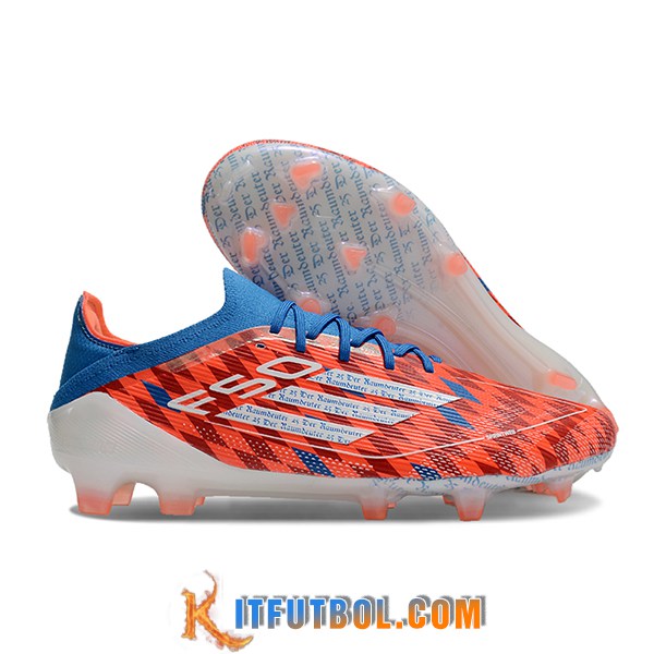 Adidas Botas De Fútbol F50 Elite FG Naranja/Azul