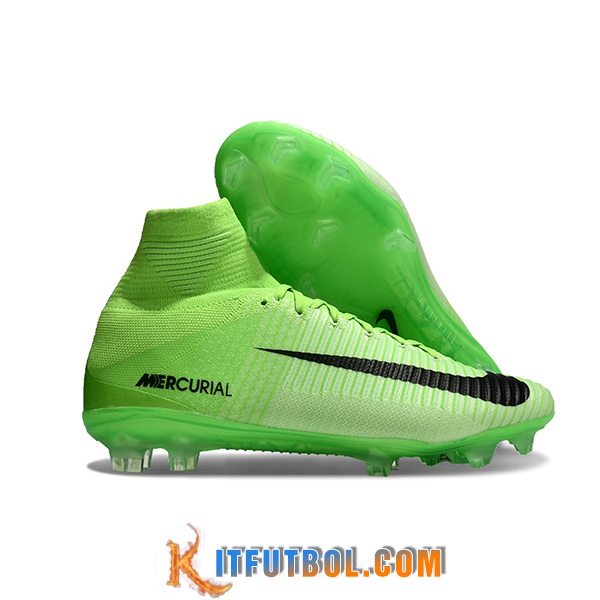 Nike Botas De Fútbol Zoom Superfly 5 Elite FG Verde/Negro