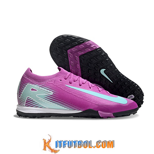 Nike Botas De Fútbol Air Zoom Mercurial Vapor XVI Elite TF Violeta/Azul