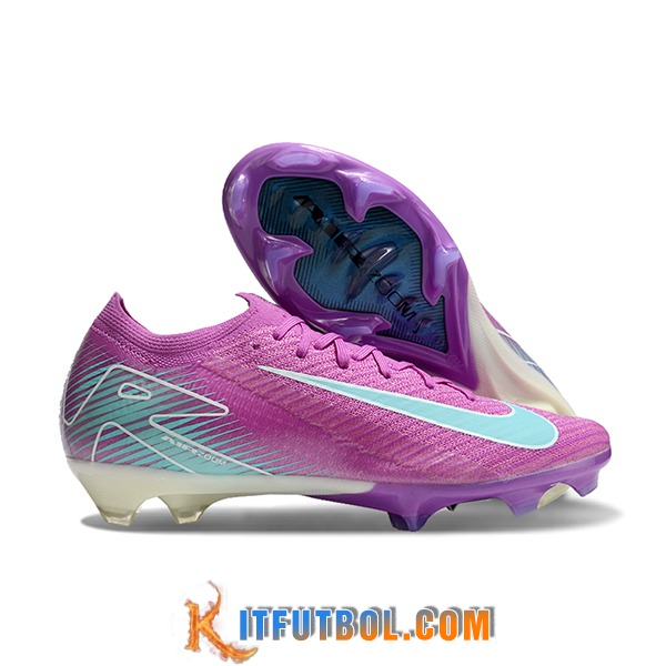 Nike Botas De Fútbol AIR Zoom Mercurial Vapor 16 Elite XXV FG Violeta/Azul