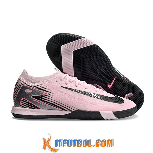 Nike Botas De Fútbol Air Zoom Mercurial Vapor XVI Elite IC Rosa/Negro