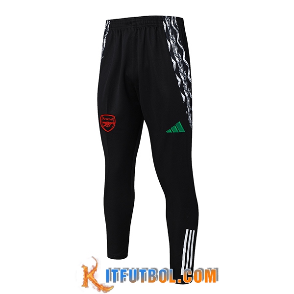 Pantalon Entrenamiento Arsenal Negro 2024/2025 -02