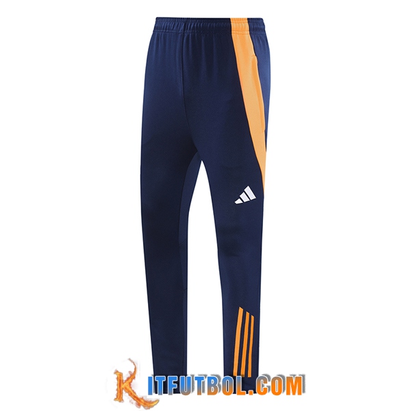 Pantalon Entrenamiento Real Madrid Azul/Naranja 2024/2025