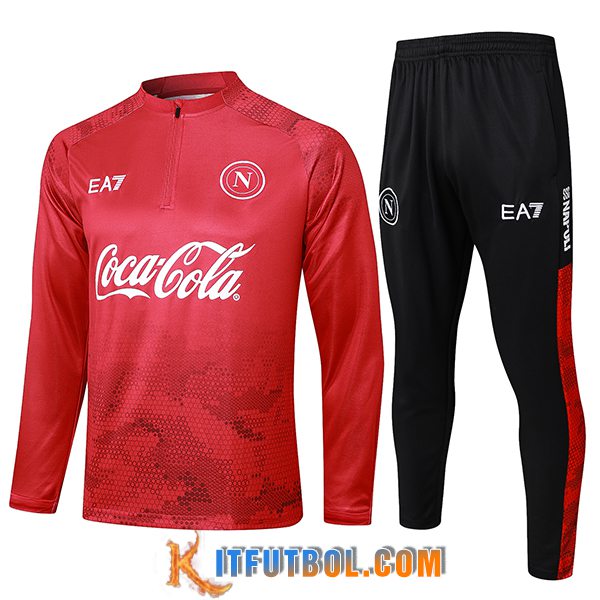 Chandal Equipos De Futbol SSC Napoli Rojo 2024/2025