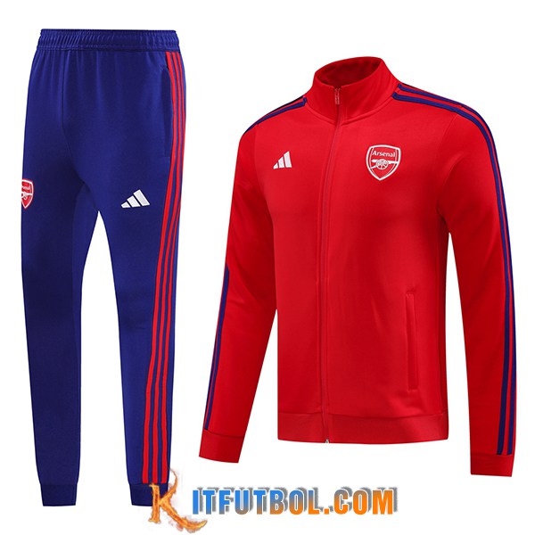 Chandal Equipos De Futbol Chaquetas Arsenal Rojo/Azul 2024/2025