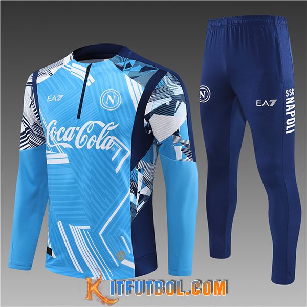 Chandal Equipos De Futbol SSC Napoli Ninos Azul 2024/2025