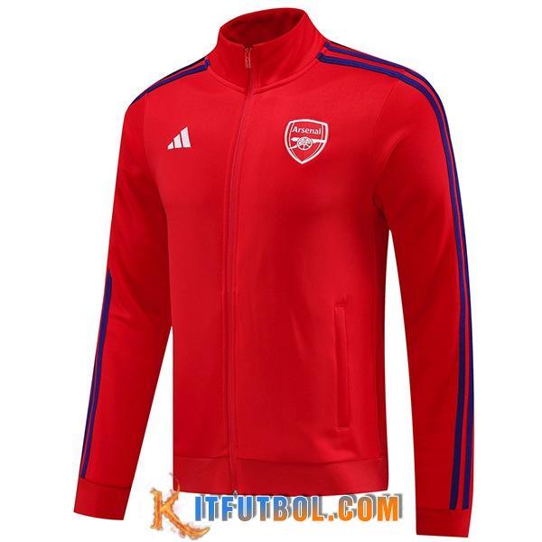 Chaquetas Futbol Arsenal Rojo/Azul 2024/2025
