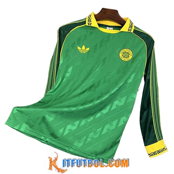 Camisetas De Futbol Celtic FC Manga Largas Special Edition Verde 2024/2025
