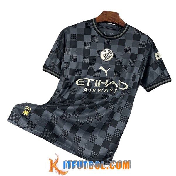 Camisetas De Futbol Manchester City Special Edition Negro 2024/2025