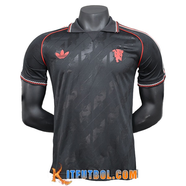 Camisetas De Futbol Manchester United Special Edition Negro 2024/2025