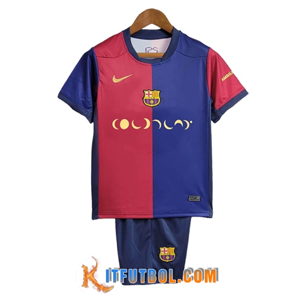 Camisetas De Futbol Barcelona Ninos x coldplay Primera 2024/2025