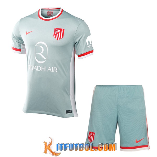 Nueva Camisetas De Futbol Atletico Madrid Ninos Segunda 2024/2025