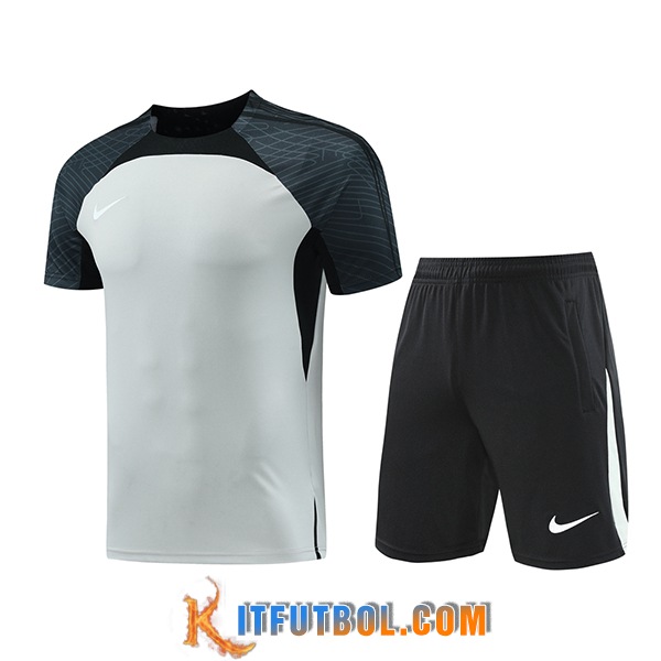 Camiseta Entrenamiento Nike Gris/Negro 2024/2025