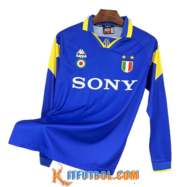 Camisetas De Futbol Juventus Retro Segunda Manga Largas 1995/1996