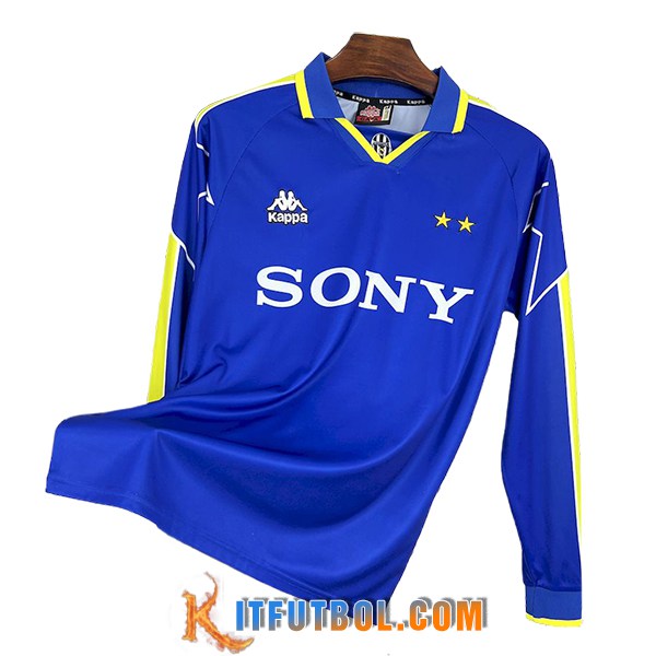 Camisetas De Futbol Juventus Retro Segunda Manga Largas 1996/1997