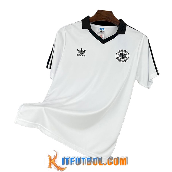Camisetas De Futbol Alemania Retro Primera 1980