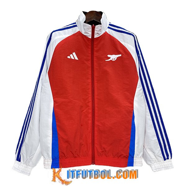 Rompevientos Arsenal Rojo/Blanco/Azul 2024/2025