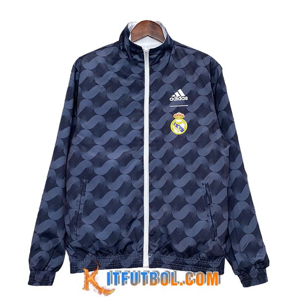 Rompevientos Real Madrid Azul marino 2024/2025