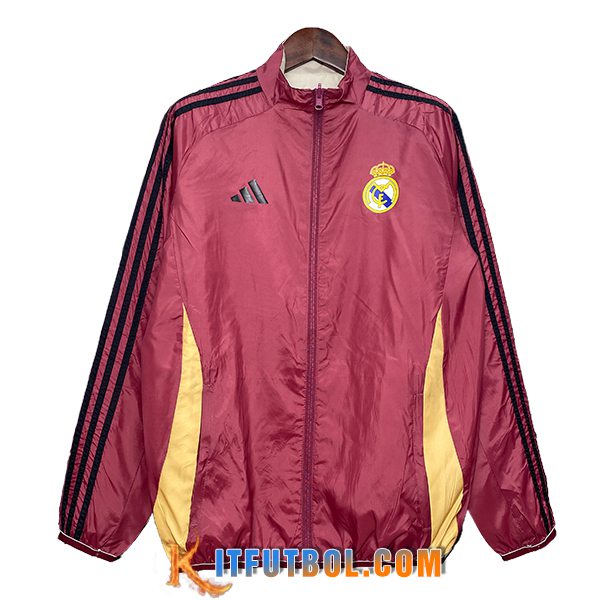 Rompevientos Real Madrid Rojo/Amarillo 2024/2025