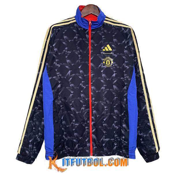 Rompevientos Manchester United Azul Oscuro 2024/2025