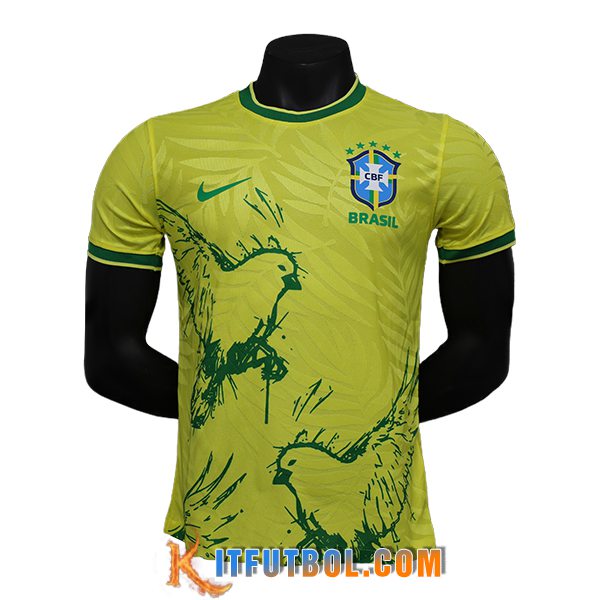 Camiseta Equipo Nacional Brasil Special Edition Amarillo 2024/2025