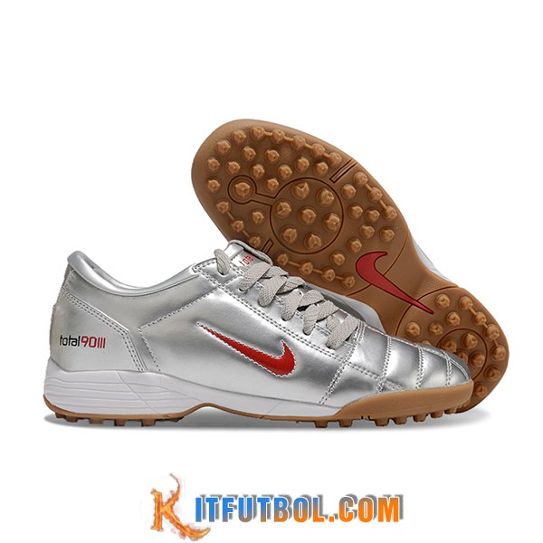 Nike Botas De Fútbol T90 TF Gris