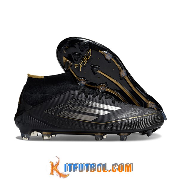 Adidas Botas De Fútbol F50 ELITE MID FG W Negro