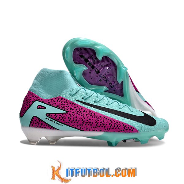 Nike Botas De Fútbol Air Zoom Mercurial Superfly IIX Elite FG Azul/Violeta/Negro