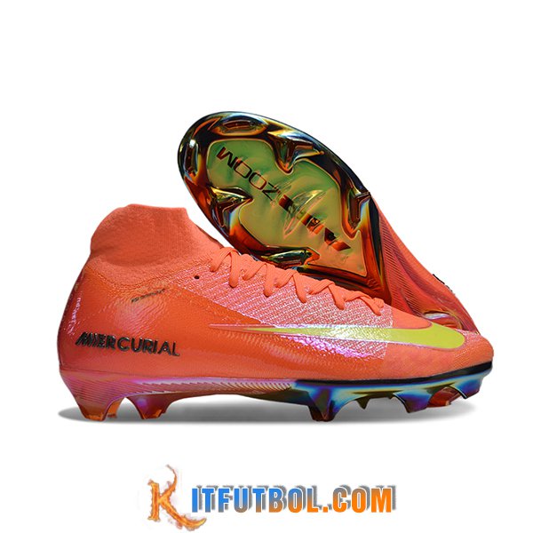 Nike Botas De Fútbol AIR Zoom Mercurial Vapor 16 Elite XXV FG SE Naranja/Amarillo